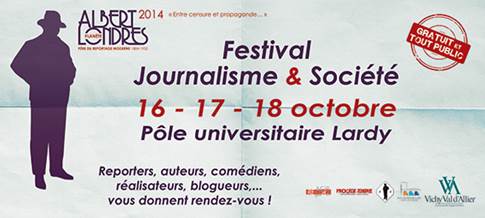Festival Journalisme & Société 16-17-18 octobre 2014