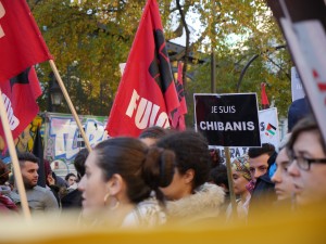 "Je suis CHIBANIS" Marche de la dignité 31/10/15